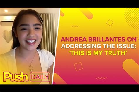 andrea brillantes finger|Andrea Brillantes on addressing the issue: ‘This is my truth.